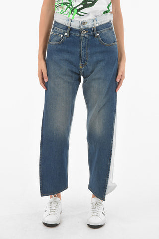 MM1 Low Waist Double-layered Jeans