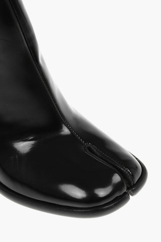 MM22 8,5cm Patent Leather TABI Knee Boots