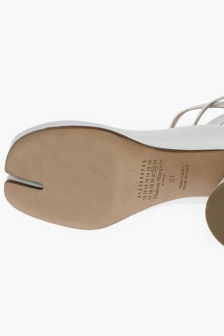 MM22 8,5cm Leather TABI Lace-Up Pumps