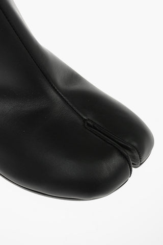 MM22 stivaletti TABI in pelle con zip laterale 6cm