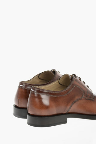 MM22 Patent Leather TABI Derby shoes