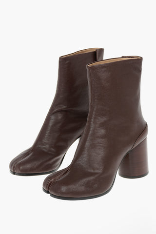 MM22 Tronchetto TABI in Pelle Martellata 8cm