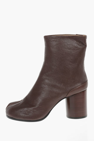 MM22 Tronchetto TABI in Pelle Martellata 8cm