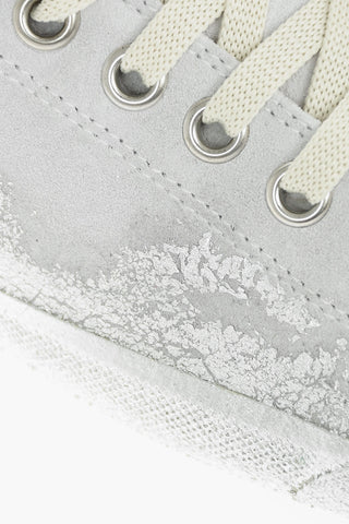 MM2 Laminated Effect Suede TABI Low-Top Sneakers