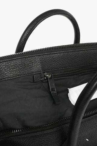 MM11 removable shoulder strap textured leather bag