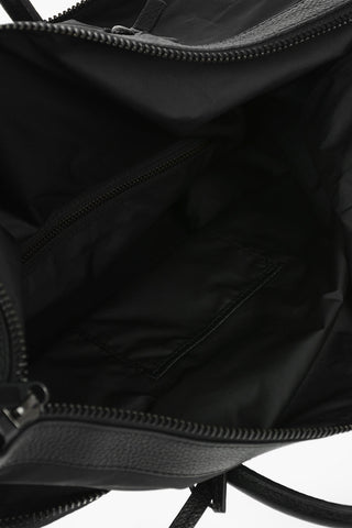 MM11 removable shoulder strap textured leather bag