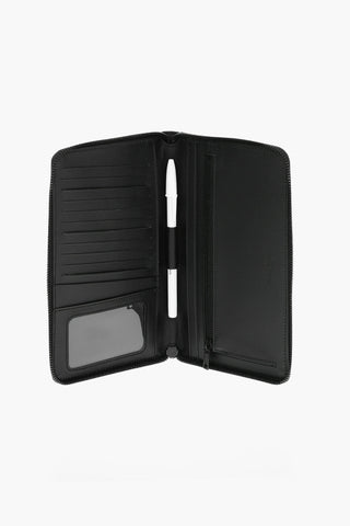 MM11 Maxi Leather Wallet with Pen