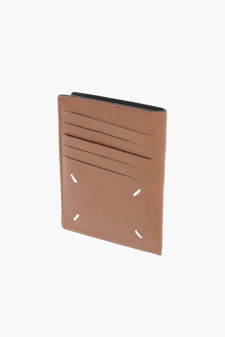 MM11 Leather Card Holder With Snap Button