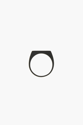 MM11 silver signet ring