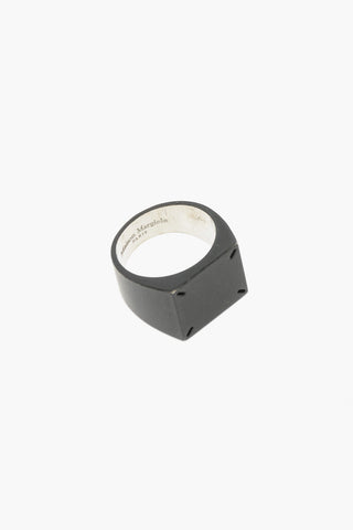 MM11 silver signet ring
