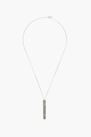 MM6 brass necklace with pendant