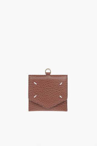 MM11 Leather Card Holder with Golden Detail