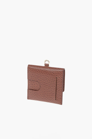 MM11 Leather Card Holder with Golden Detail