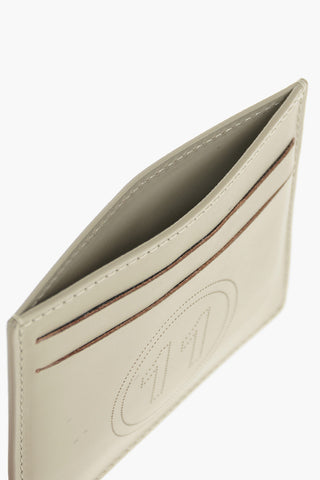 MM11 solid color leather card holder