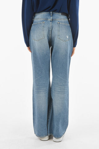 Jeans Bootcut RILEY con Dettagli Distressed