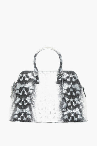 MM11 borsa 5AC in pelle effetto coccodrillo 