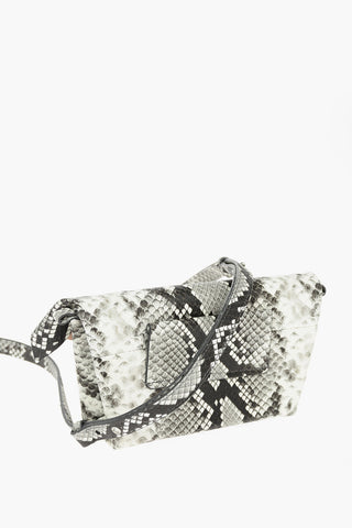 MM11 Mini Borsa SNATCHED in Pelle Effetto Pitonato