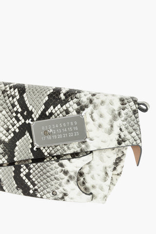MM11 Mini Borsa SNATCHED in Pelle Effetto Pitonato