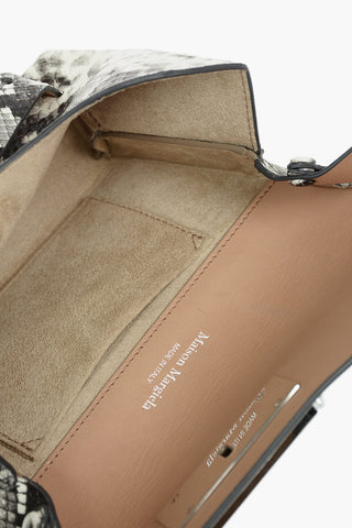 MM11 Mini Borsa SNATCHED in Pelle Effetto Pitonato