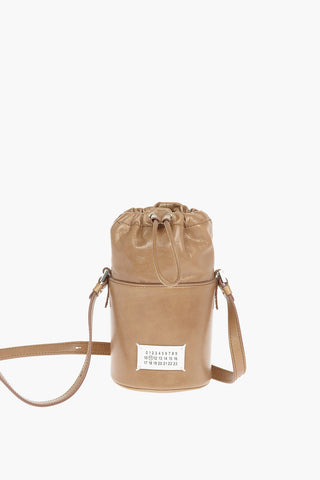 MM11 Leather Mini Bucket Bag