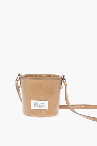 MM11 Leather Mini Bucket Bag