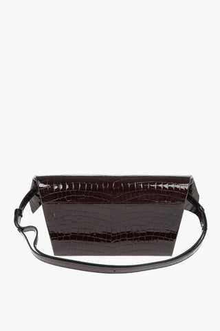 MM11 Borsa Snatched in Pelle Effetto Coccodrillo