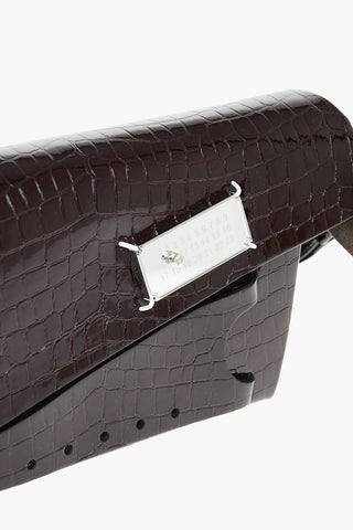 MM11 Borsa Snatched in Pelle Effetto Coccodrillo