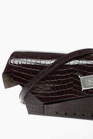 MM11 Borsa Snatched in Pelle Effetto Coccodrillo