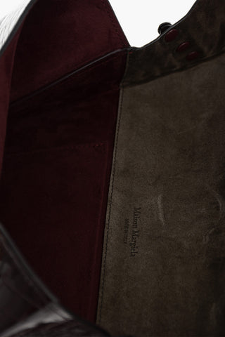 MM11 Borsa Snatched in Pelle Effetto Coccodrillo