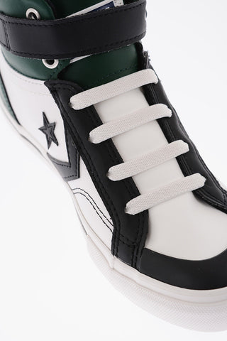 ALL STAR Leather High Top Sneakers