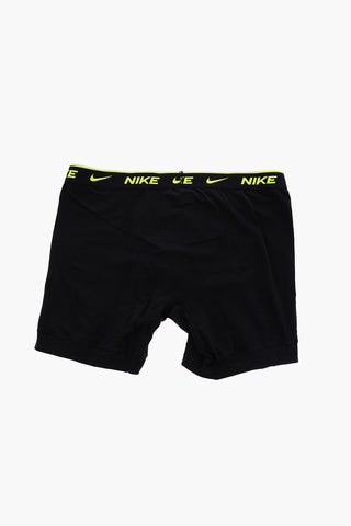 logoed waist band stretch cotton 3 boxer set