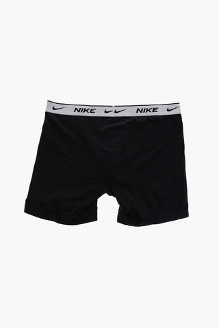 logoed waist band stretch cotton 3 boxer set