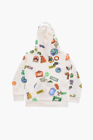Joggers and Printed Hoodie Set
