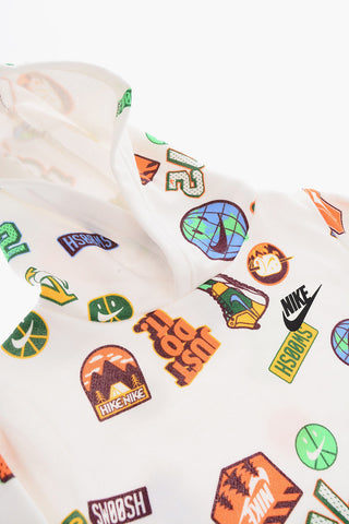 Joggers and Printed Hoodie Set