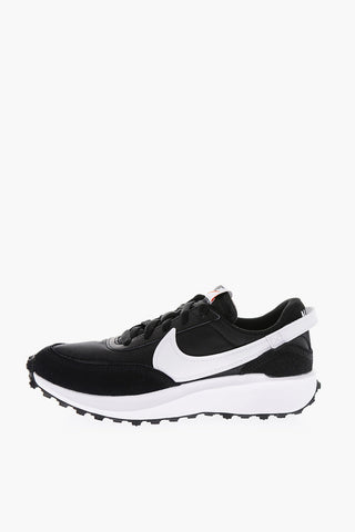 Leather and Fabric WAFFLE DEBUT Sneakers