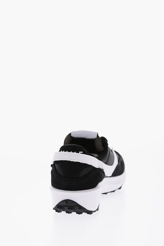 Leather and Fabric WAFFLE DEBUT Sneakers