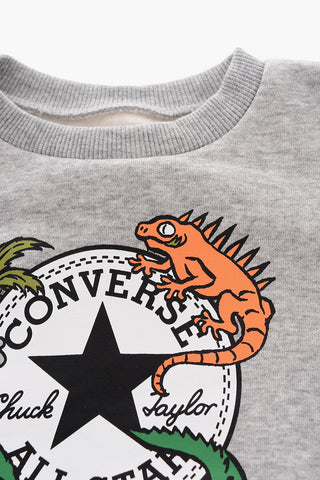 ALL STAR CHUCK TAYLOR Set felpa e Joggers con Stampta