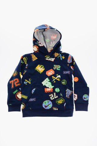 All Over Printed Joggers and Sweatshirt Set