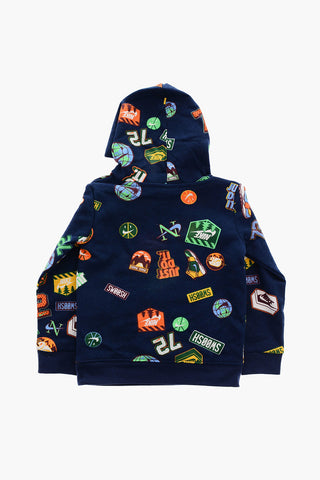 All Over Printed Joggers and Sweatshirt Set