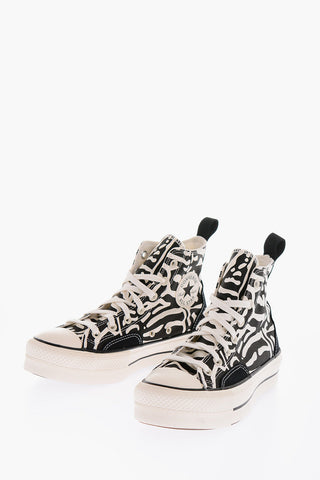 CHUCK TAYLOR ALL STAR 4cm All Over Printed High Top Sneakers