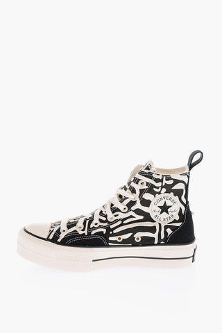 CHUCK TAYLOR ALL STAR 4cm All Over Printed High Top Sneakers