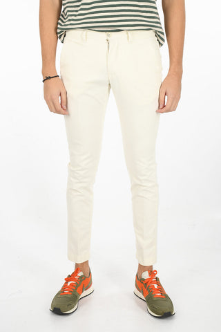 solid color NEWTOWN belt loops pants