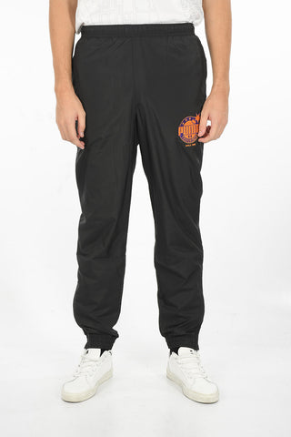 PUMA X THE HUNDREDS Pantaloni Jogger in Tessuto Tech con Logo Patch