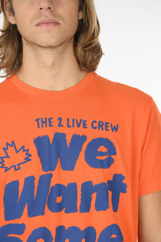 T-shirt CIGARETTE FIT with THE 2 LIVE CREW Print