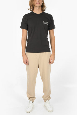 T-shirt girocollo stampata Sul Dietro