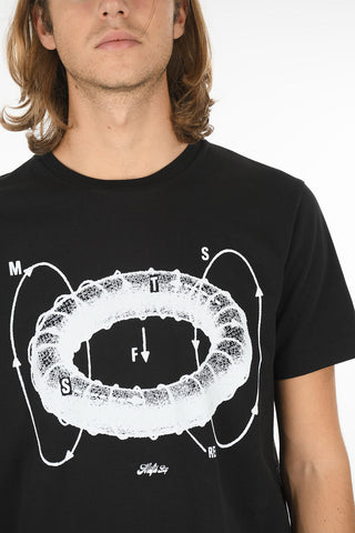 All Over Printed ANTIGRAVITY B& T-shirt