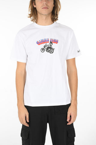 Crew-Neck SAMY T-shirt with Print