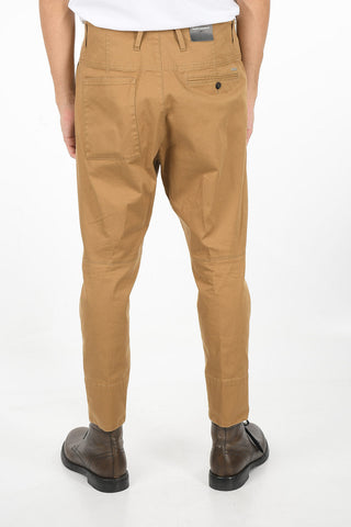 Wide Leg Pants ELASTIC AVIATOR FIT with Cuffed Ankle 17 cm