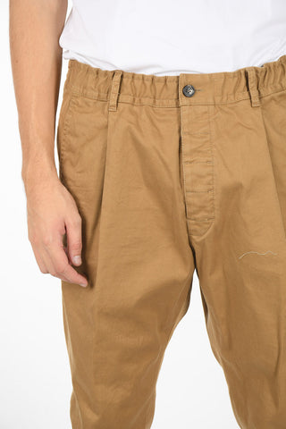 Wide Leg Pants ELASTIC AVIATOR FIT with Cuffed Ankle 17 cm