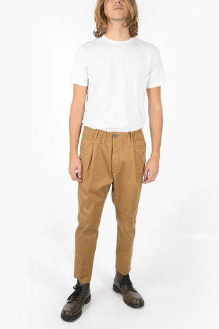 Wide Leg Pants ELASTIC AVIATOR FIT with Cuffed Ankle 17 cm